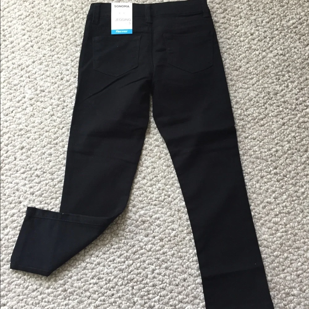 Girls Black‎ Jean Jeggings Size 5 NWT